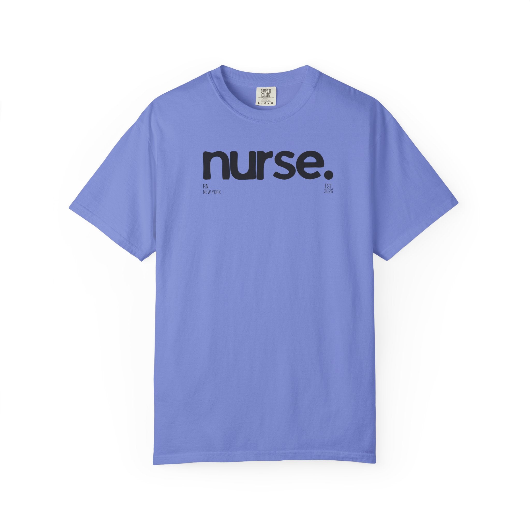 Nurse New York Graphic T‑Shirt — Minimal Medical Pride Tee