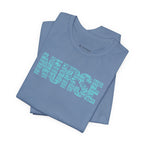 Tourist Cities Nurse Graphic Tee — 'TOUR' Text Map Design NURSE Tee Student Nurse T-shirts Gift for Nurse Travel Nurse