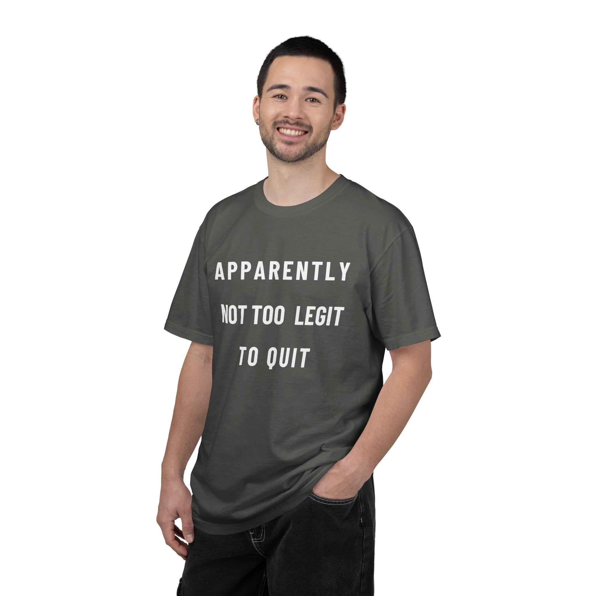 Nurse T‑Shirt — “Apparently Not Too Legit To Quit” Nurse RIP Tribute Tee GIFT FOR Resignation Retirement Change Unit Fun Gift for Nurses