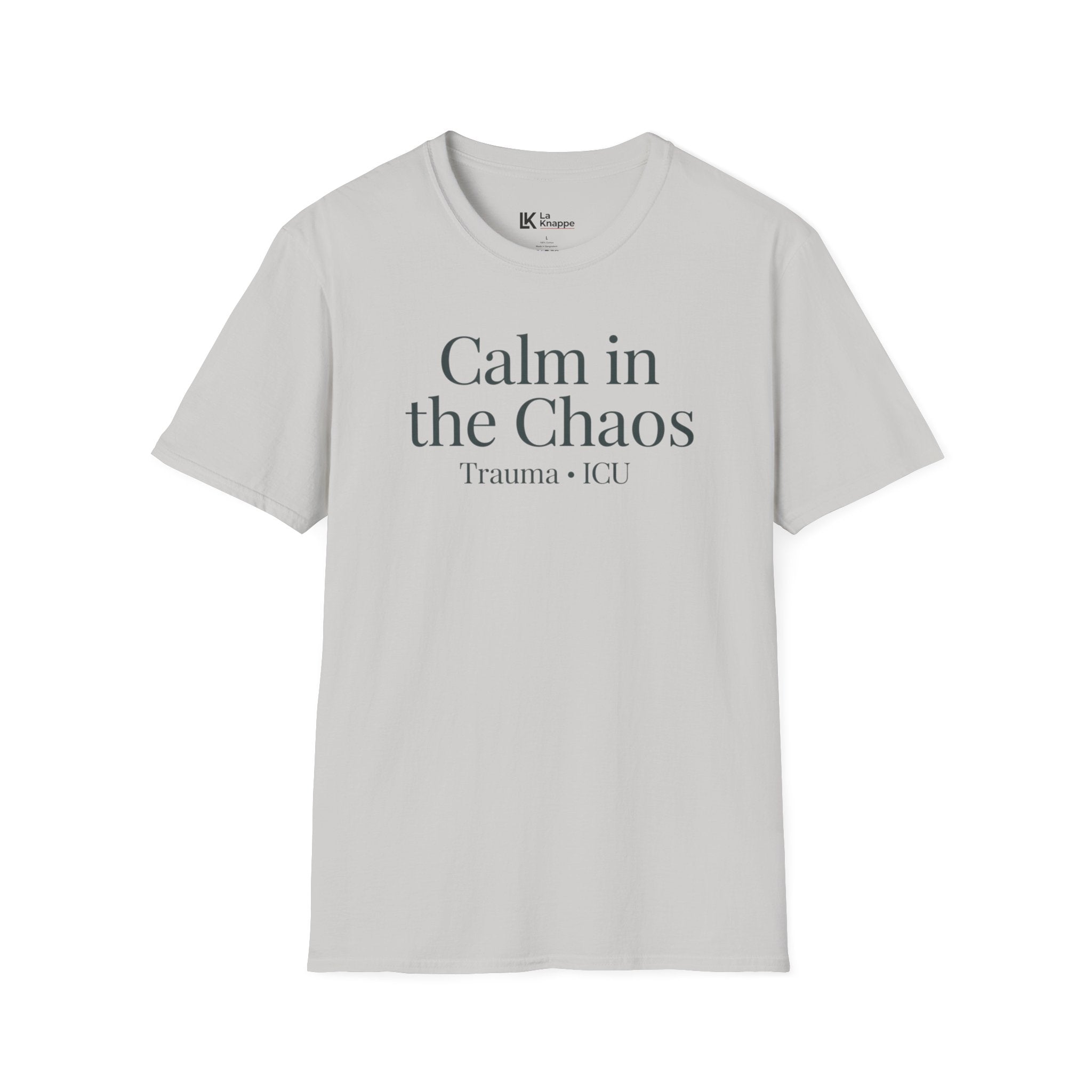 Calm In The Chaos Trauma ICU Nurse Tee