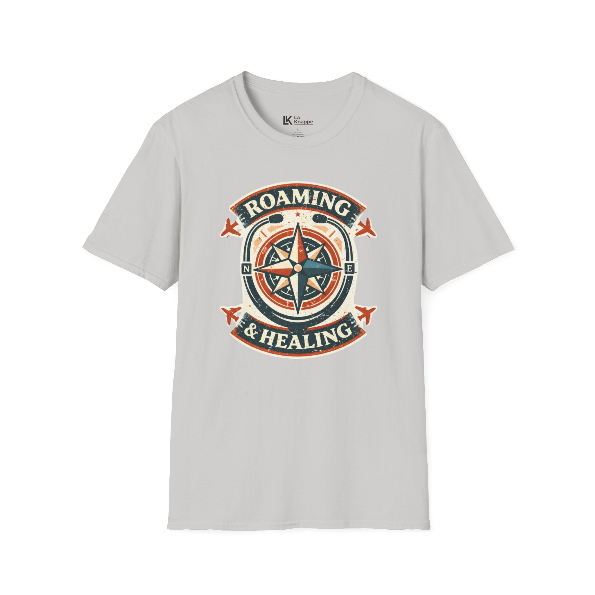 Roaming and Healing Tee for Travel Nurses