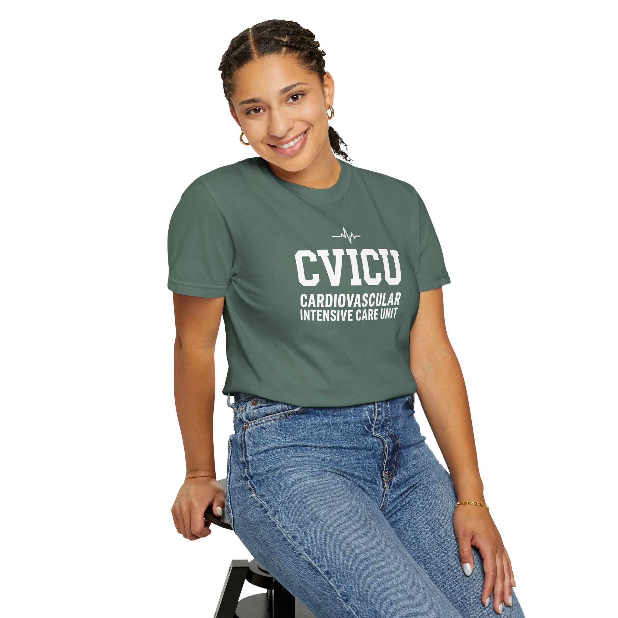 CVICU Cardiovascular Intensive Care Unit T-Shirt — Medical Staff Tee