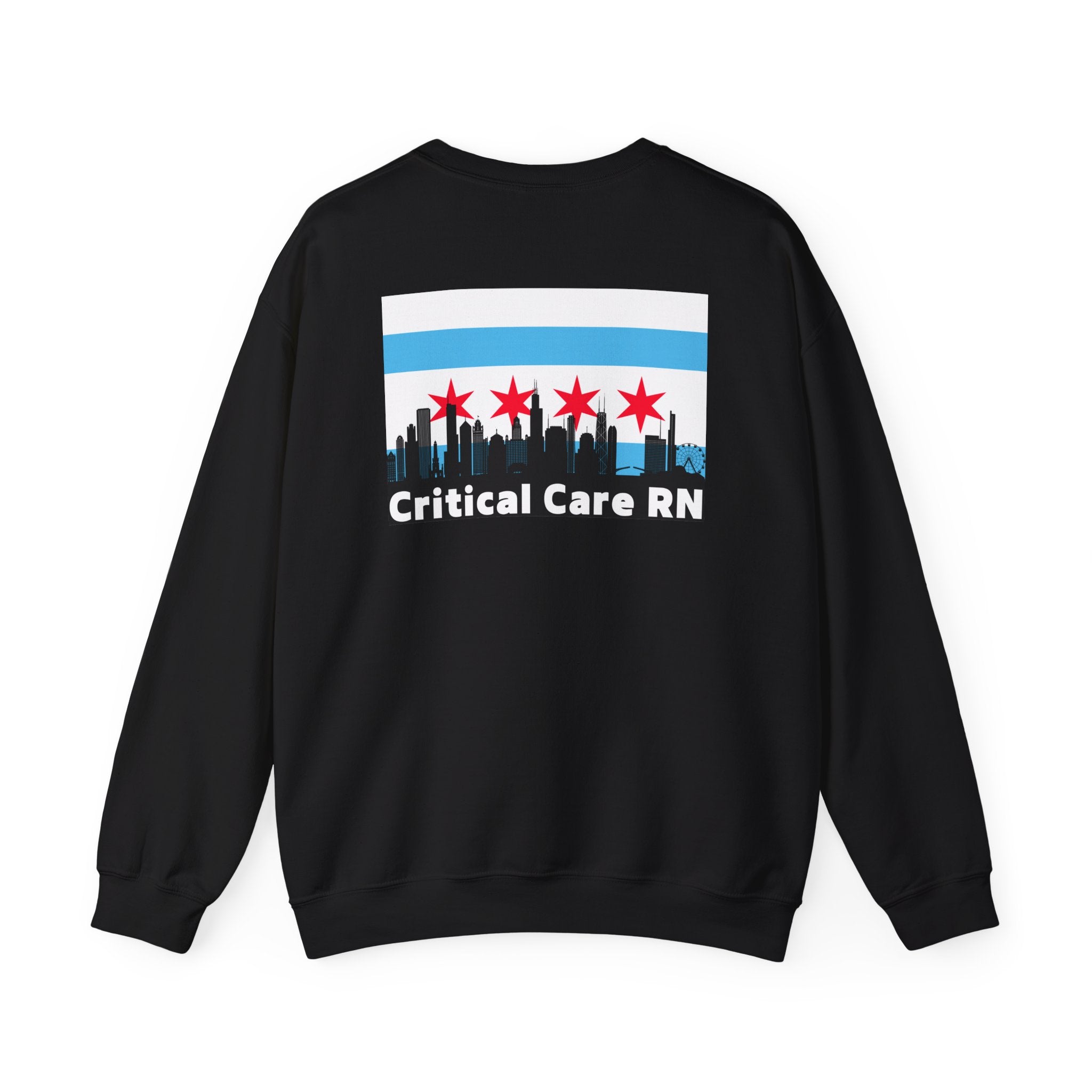 Chicago Skyline Nurse Sweatshirt — Bold UC Medical Crewneck Personalized It