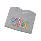 Nurse Easter Sweatshirt — Bunny Ears & Easter Egg Hunt Design