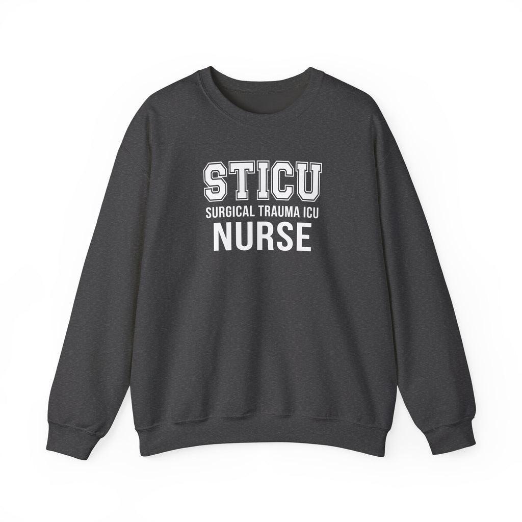 STICU Nurse Sweatshirt - Surgical Trauma ICU Crewneck for Nurses