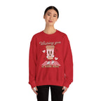 Sweatshirt - "Wishing You a Little Love" Cute Coffee Cup Crewneck