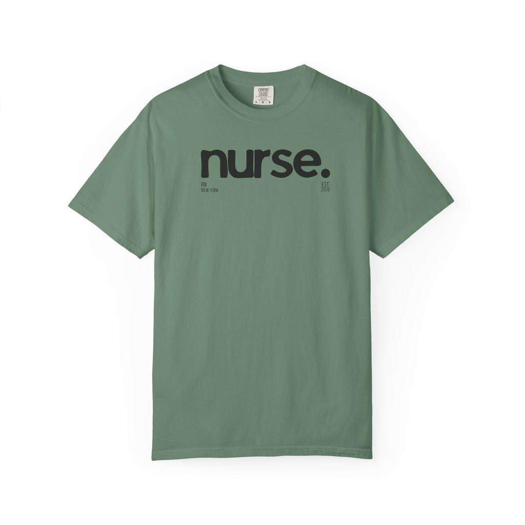 Nurse New York Graphic T‑Shirt — Minimal Medical Pride Tee