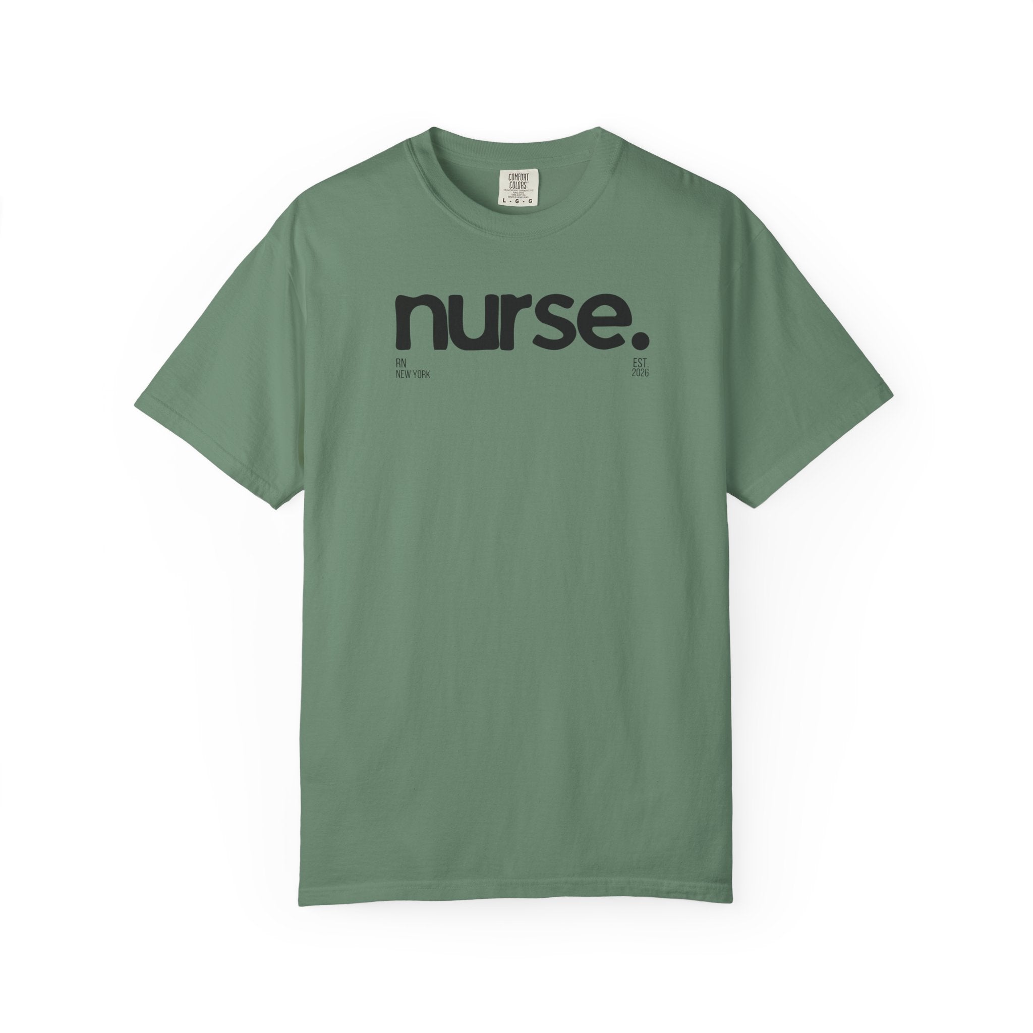 Nurse New York Graphic T‑Shirt — Minimal Medical Pride Tee