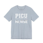PICU Nurse T‑Shirt — Cute ICU Neonatal Nurse Tee (Baby Paw Icons)