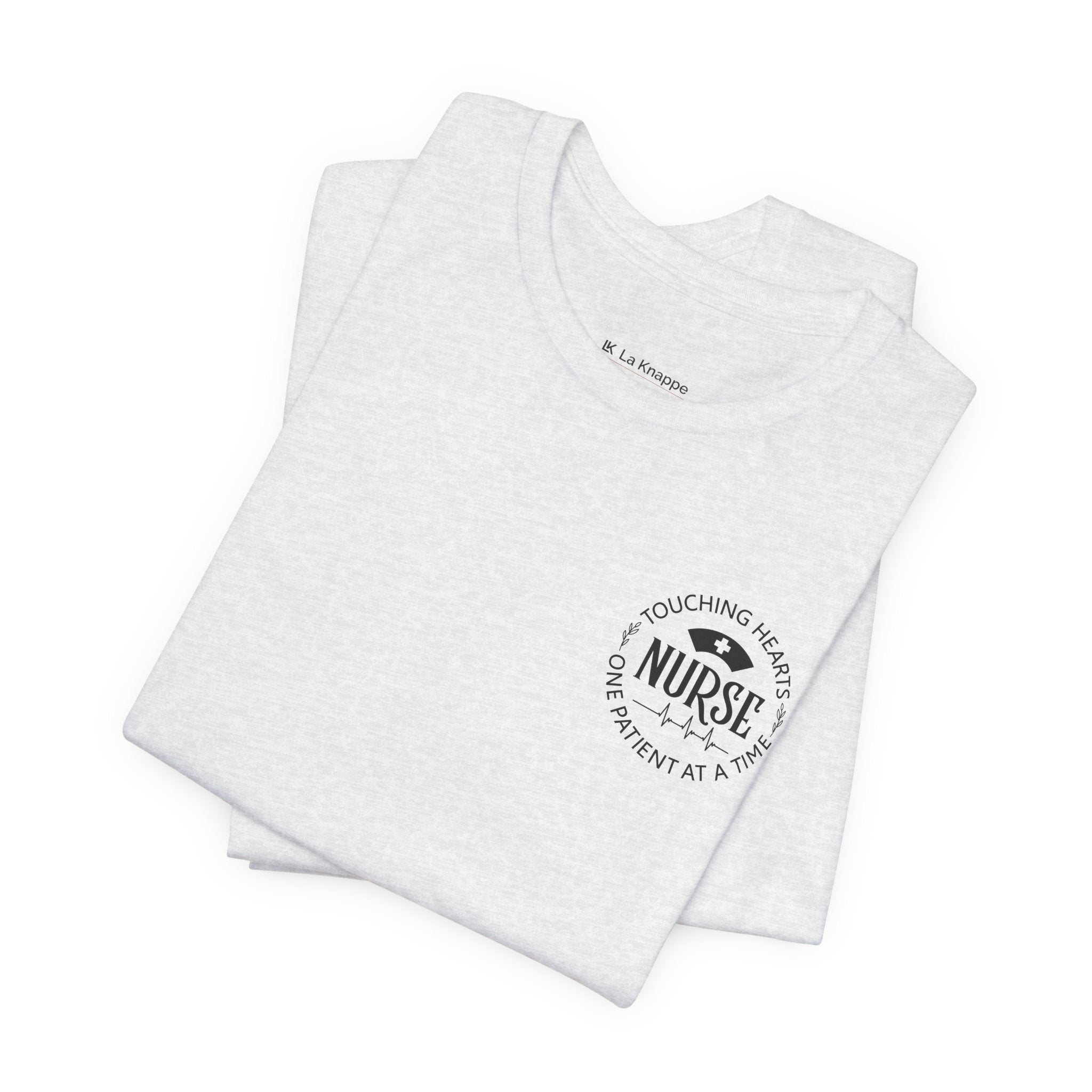 Nurse Heartbeat Logo Tee — 'Proud To Be A Nurse' Short Sleeve Shirt