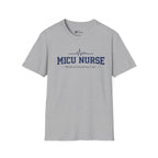 MICU Nurse T-Shirt — Medical Intensive Care Tee with Heartbeat Graphic