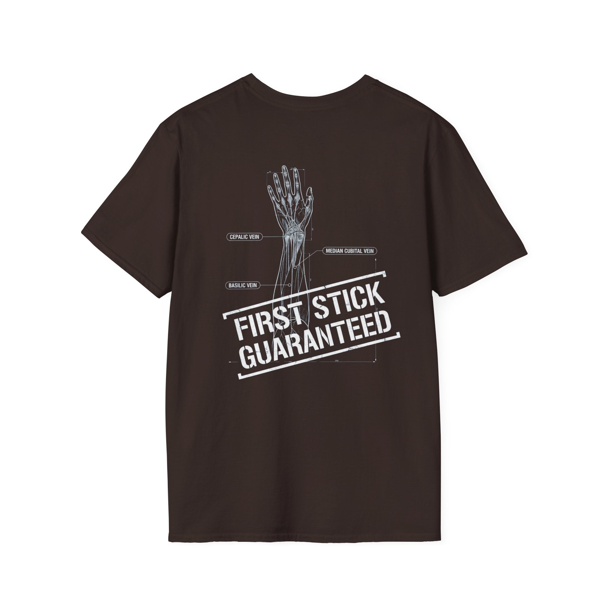 VAT Team T-Shirt — "First Stick Guaranteed" Vascular Access Tech Tee Vascular Nurse