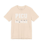 PICU Nurse T‑Shirt — Cute ICU Neonatal Nurse Tee (Baby Paw Icons)
