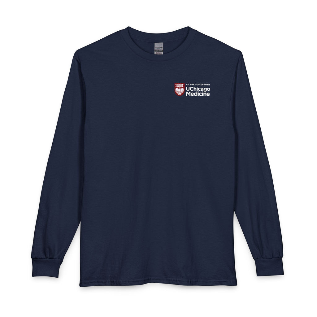 Trauma Nurse Long Sleeve Shirt — Emergency Dept. "First to Fight, Last to Fall"