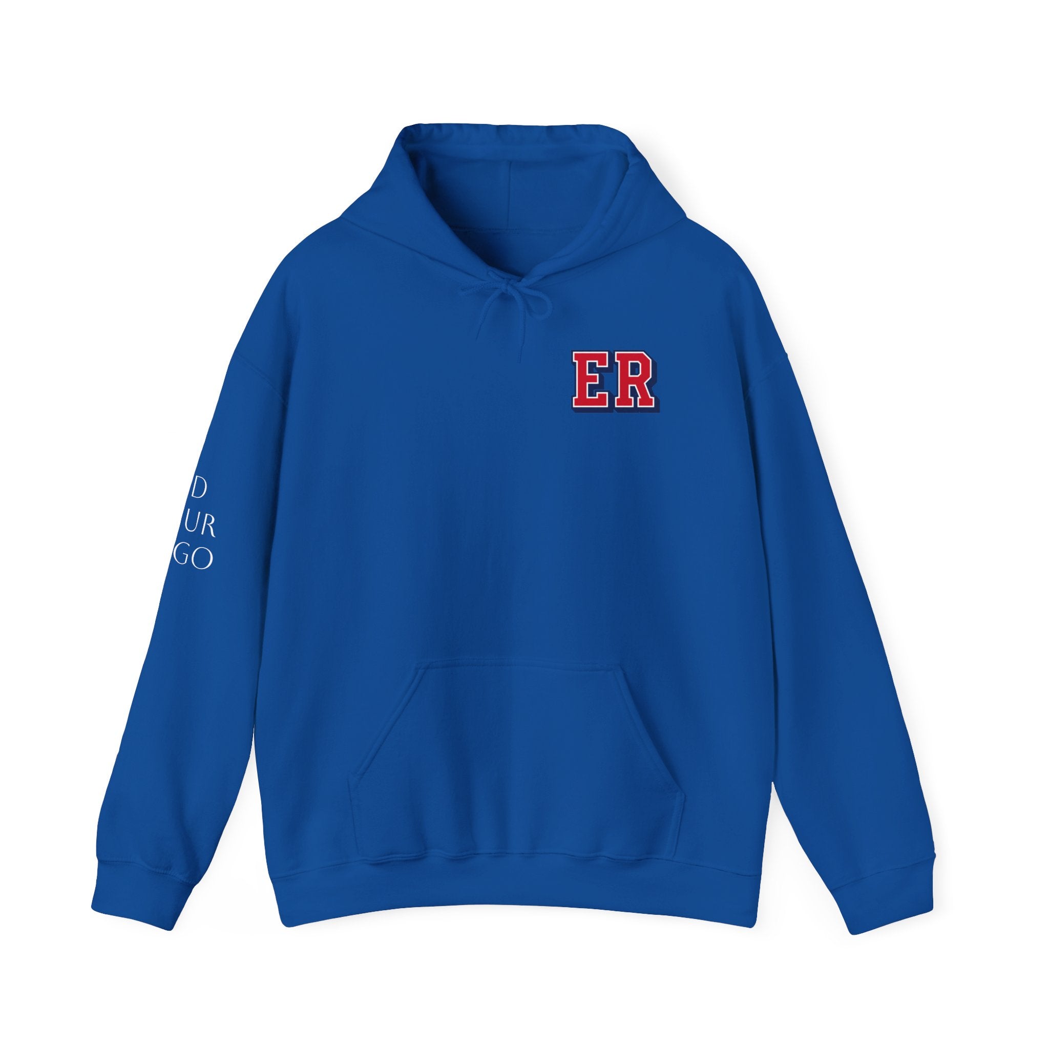 Custom ER Nurse Hoodie — Medical Team Support Pullover Add Your Logo