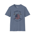 Neuro ICU Nurse Graphic T-shirt Patriotic Flag