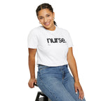 Nurse Chicago Graphic Tee — 'nurse.' Minimalist Medical T‑Shirt