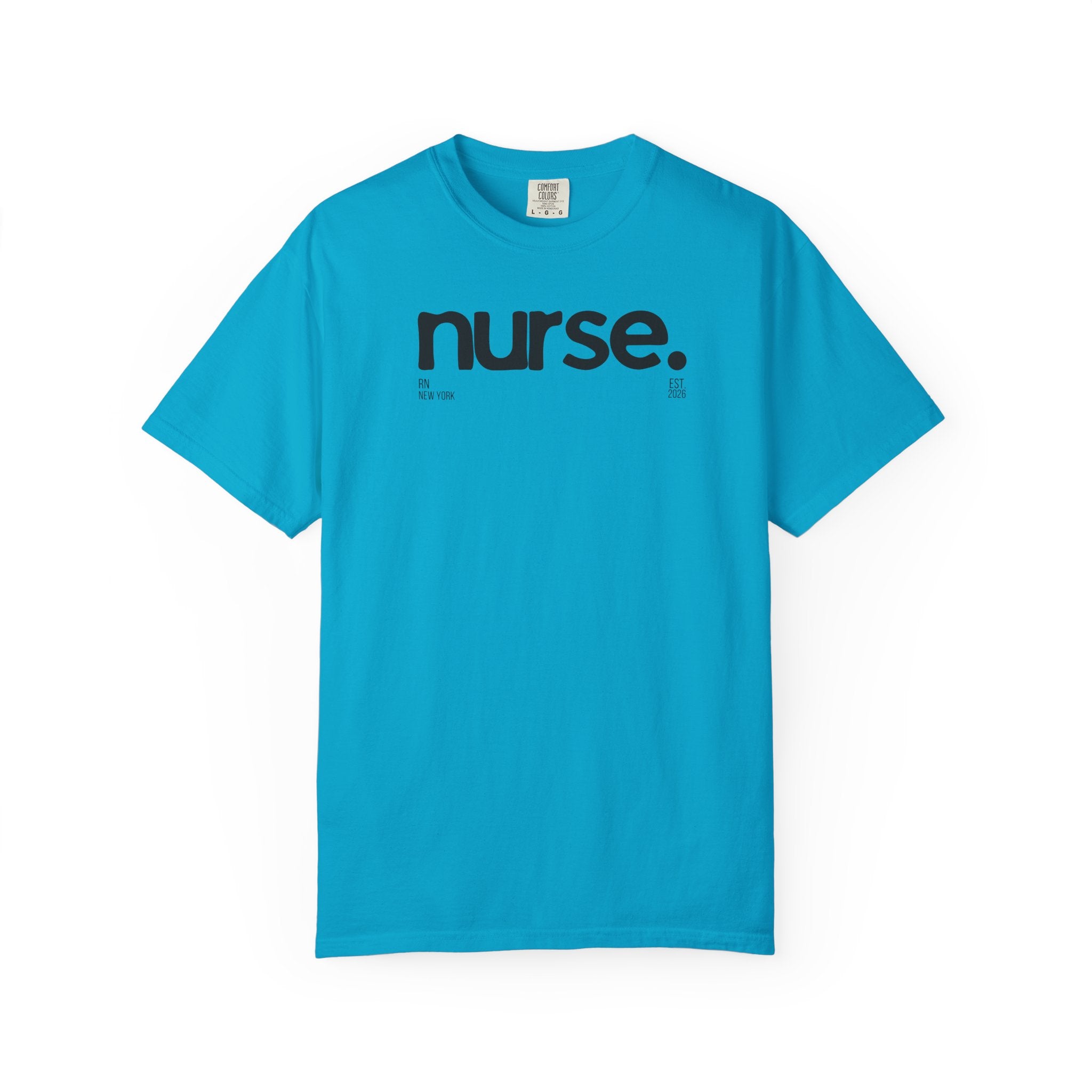 Nurse New York Graphic T‑Shirt — Minimal Medical Pride Tee