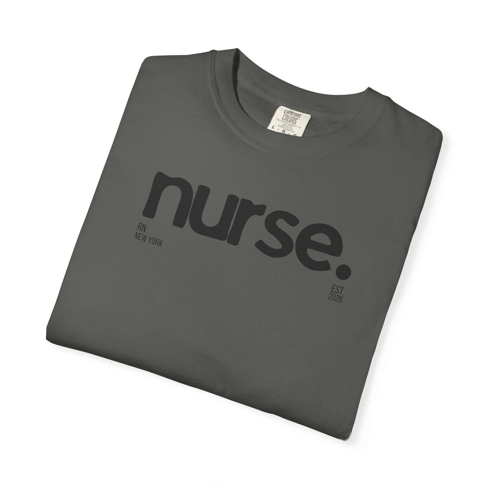 Nurse New York Graphic T‑Shirt — Minimal Medical Pride Tee