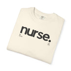 Nurse Chicago Graphic Tee — 'nurse.' Minimalist Medical T‑Shirt