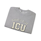 ICU Critical Care Crewneck Sweatshirt — "Tiny Changes, Big Consequences" Nurse/Doctor Gift