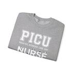 PICU Nurse Crewneck Sweatshirt – Pediatric Intensive Care Unit Nurse Pullover With Cute Panda