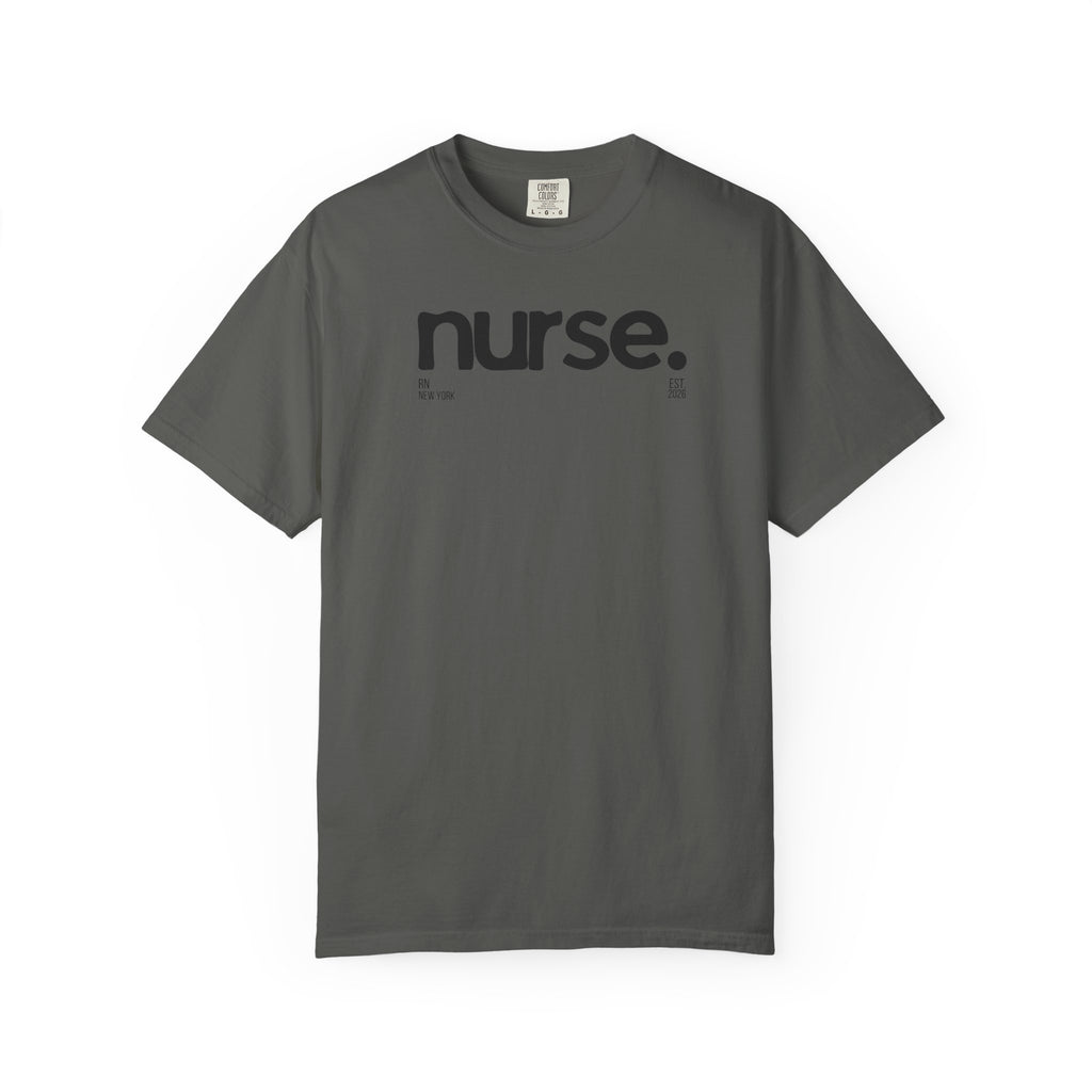 Nurse New York Graphic T‑Shirt — Minimal Medical Pride Tee