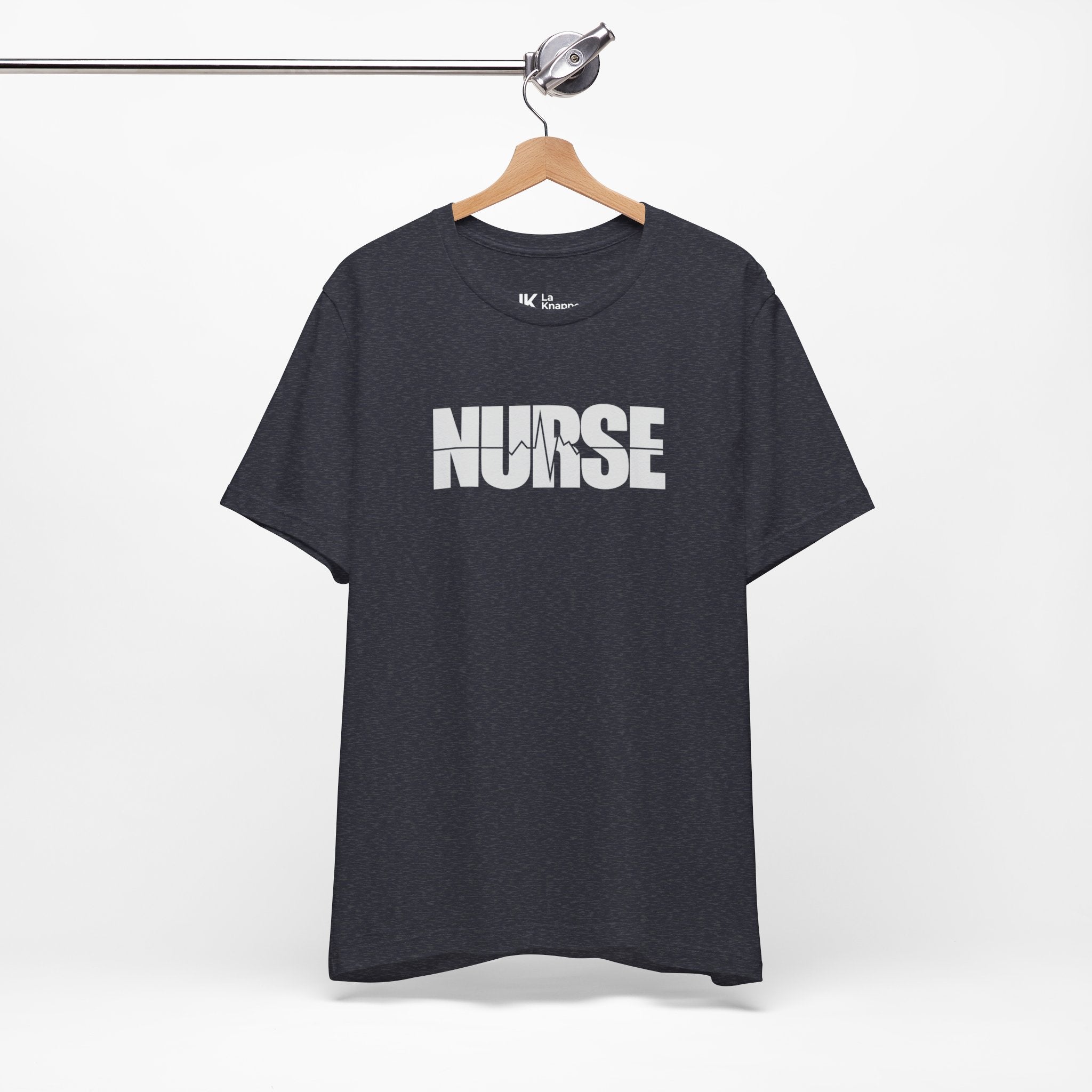 Nurse Graphic Tee — Bold 'NURSE' White Logo Shirt for Healthcare Heroes Nurse Gift Student Nurse