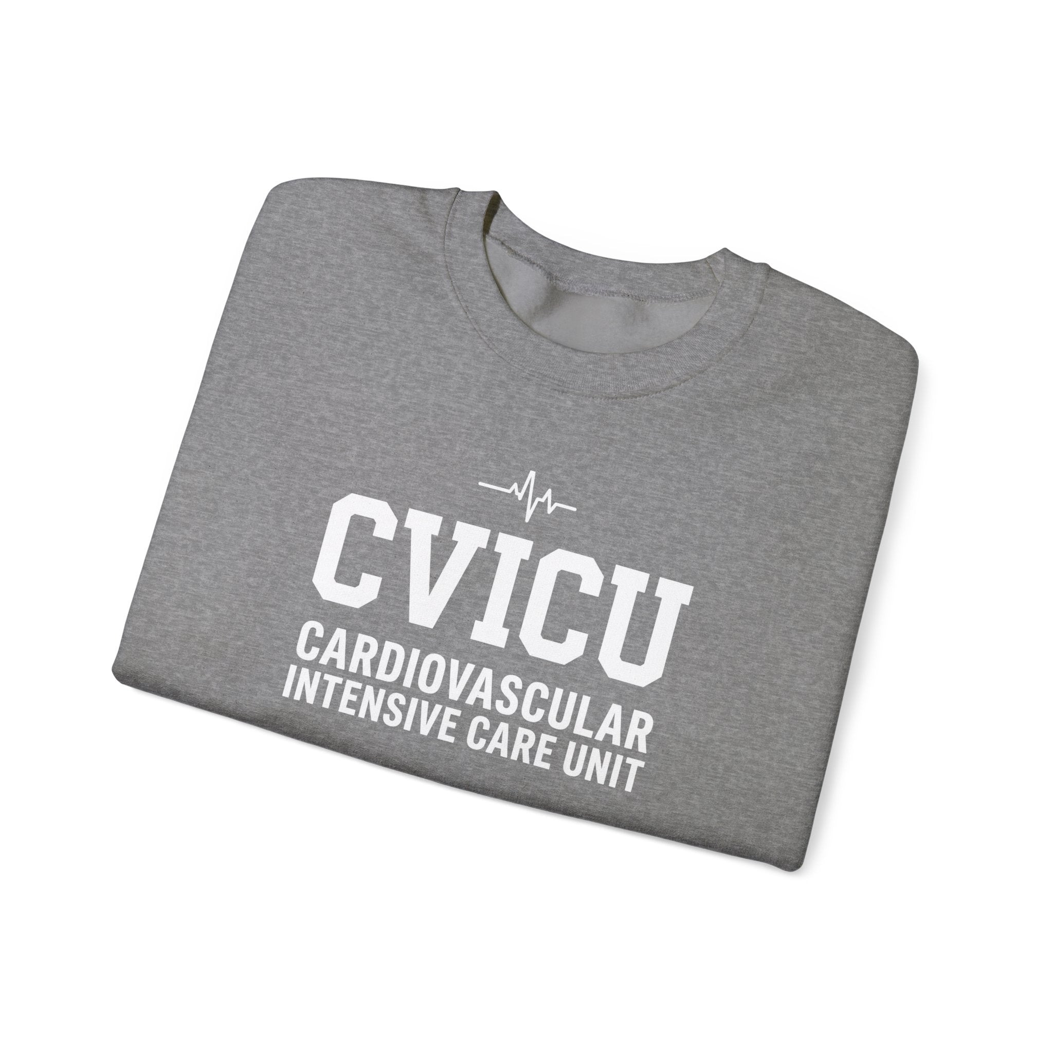 CVICU Crewneck Sweatshirt – Cardiovascular Intensive Care Unit Pullover