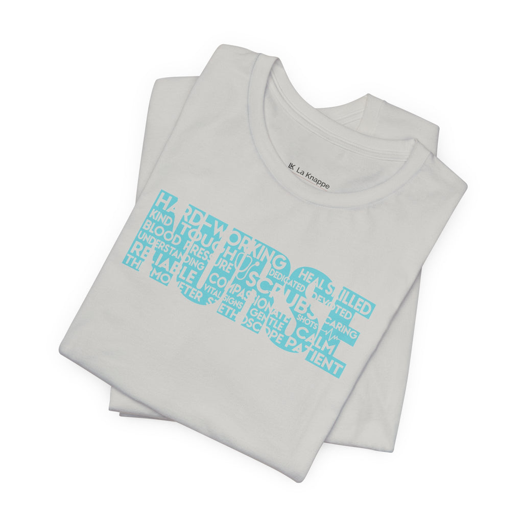Tourist Cities Nurse Graphic Tee — 'TOUR' Text Map Design NURSE Tee Student Nurse T-shirts Gift for Nurse Travel Nurse