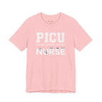 PICU Nurse T‑Shirt — Cute ICU Neonatal Nurse Tee (Baby Paw Icons)