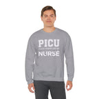 PICU Nurse Crewneck Sweatshirt – Pediatric Intensive Care Unit Nurse Pullover With Cute Panda
