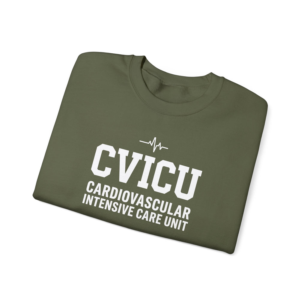 CVICU Crewneck Sweatshirt – Cardiovascular Intensive Care Unit Pullover