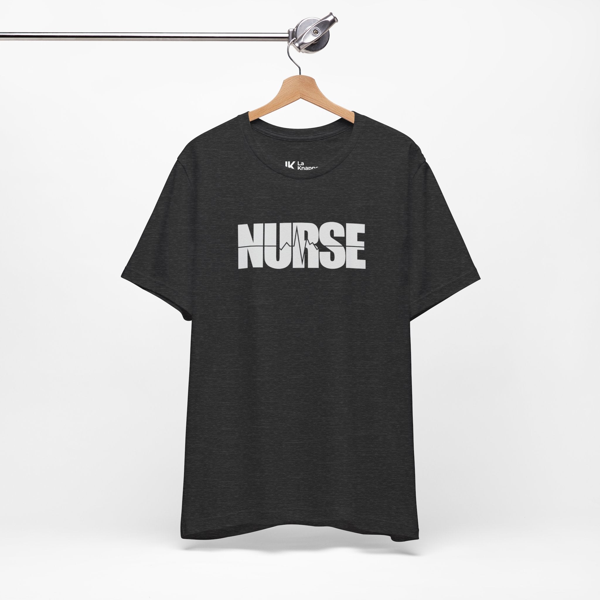 Nurse Graphic Tee — Bold 'NURSE' White Logo Shirt for Healthcare Heroes Nurse Gift Student Nurse