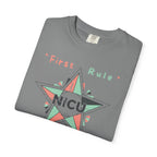 NICU First Rule Star T-Shirt — First Rule: Fierce HEARTS, Gentle HANDS Preemie & Neonatal Care Support Tee Pediatric NURSE T-shirt