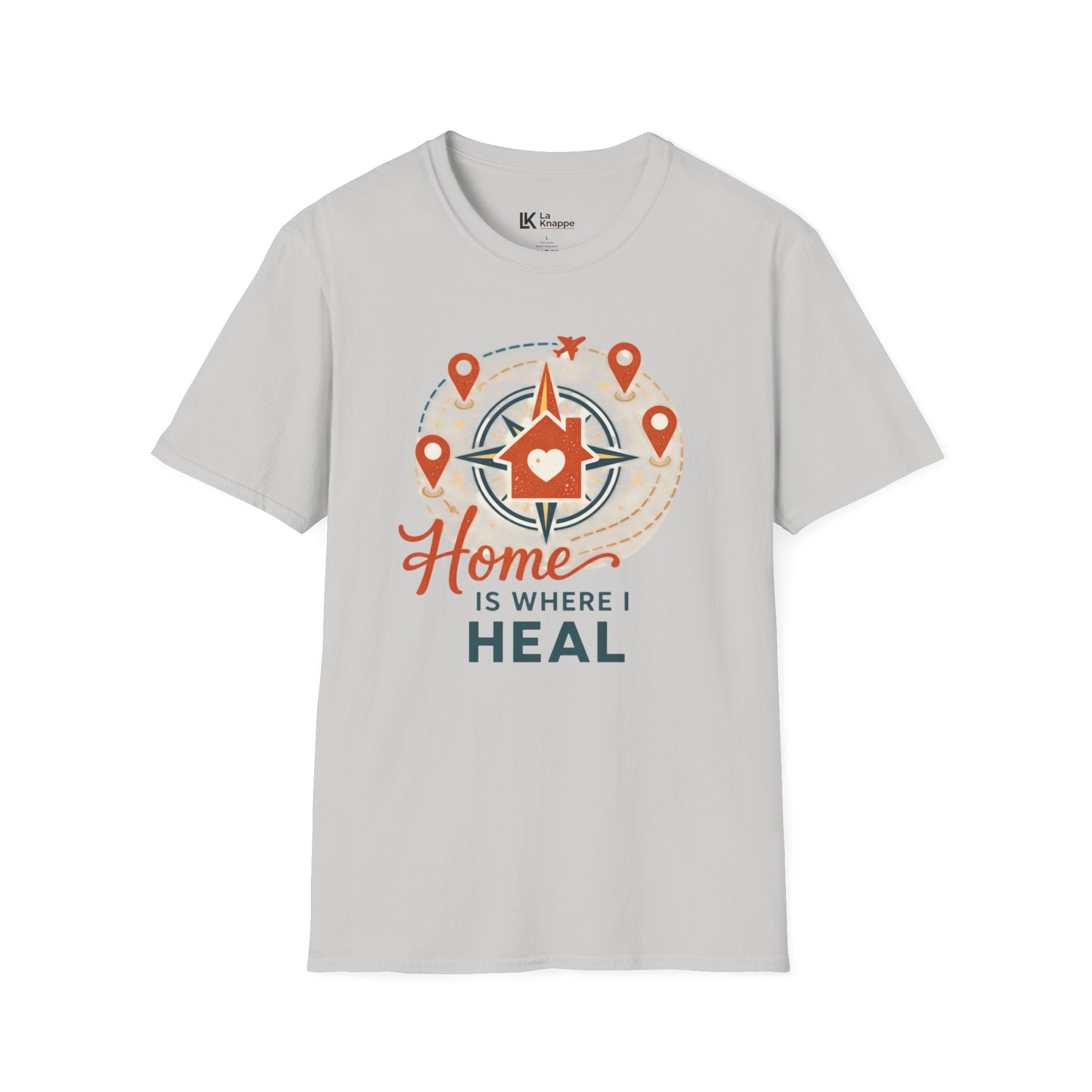 Home is Where I Heal Travel Nurse Tee