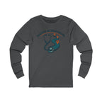 Adventure Map Long Sleeve Tee — 'Master of Adventure' Graphic Travel Nurse Long Sleeve Shirt