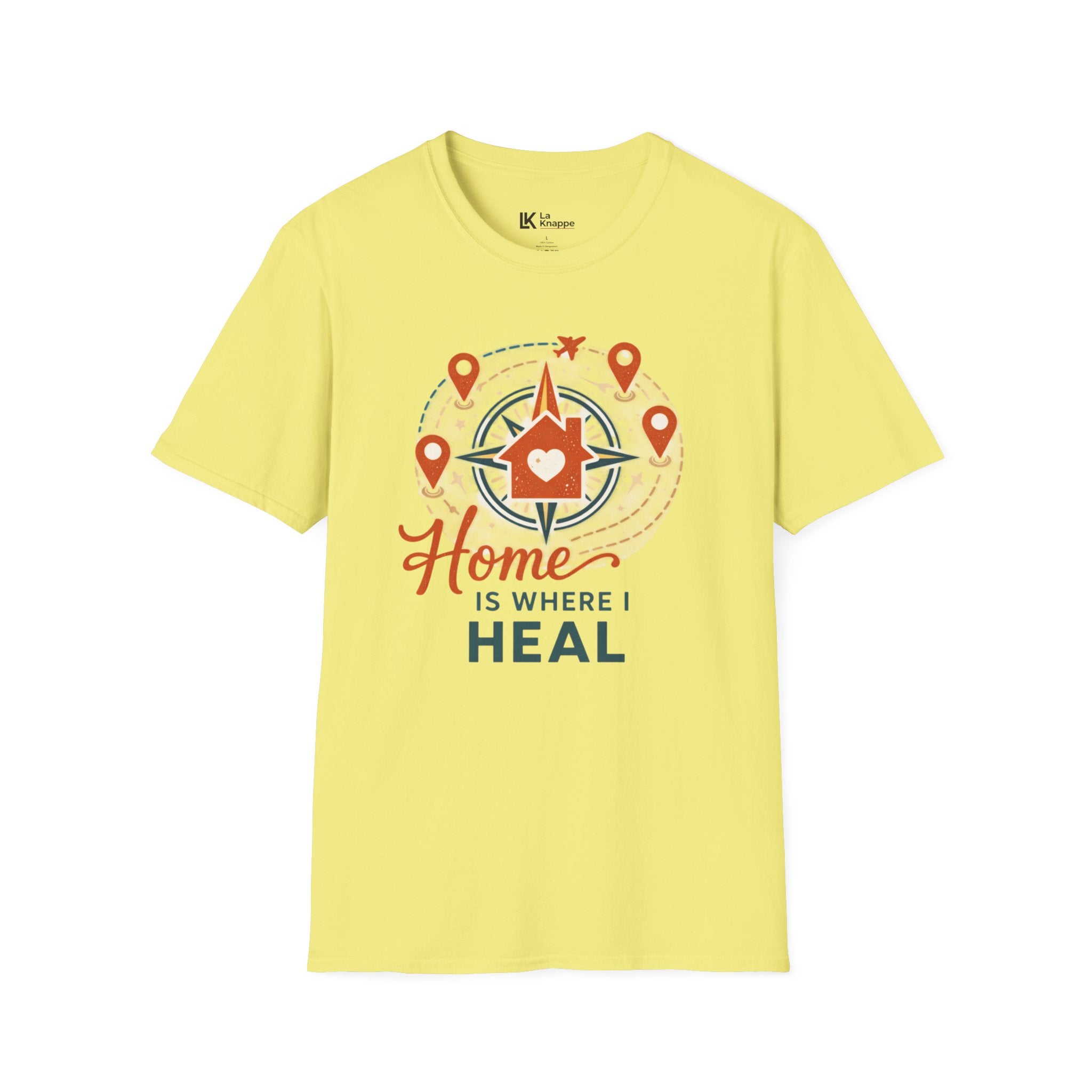 Home is Where I Heal Travel Nurse Tee