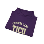 TICU Critical Care Hoodie - Level One Trauma Sweatshirt for Nurses & ICU Staff