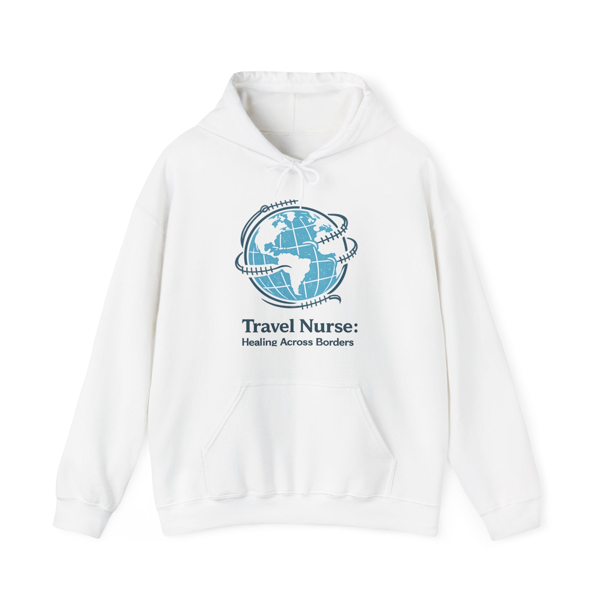 Healing Across Borders Travel Nurse Hoodie