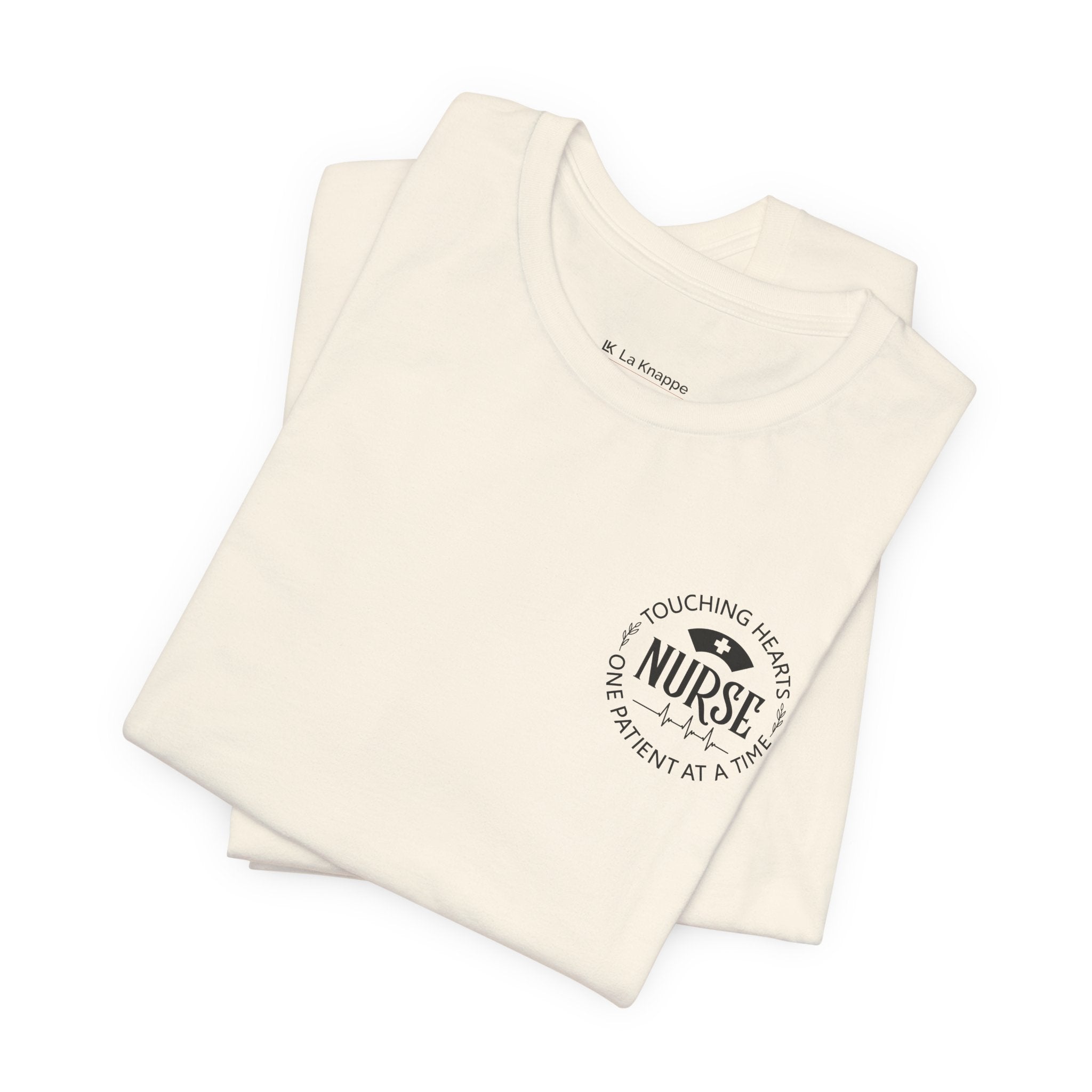 Nurse Heartbeat Logo Tee — 'Proud To Be A Nurse' Short Sleeve Shirt