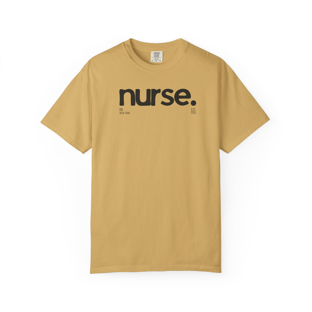 Nurse New York Graphic T‑Shirt — Minimal Medical Pride Tee