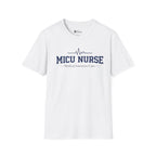 MICU Nurse T-Shirt — Medical Intensive Care Tee with Heartbeat Graphic