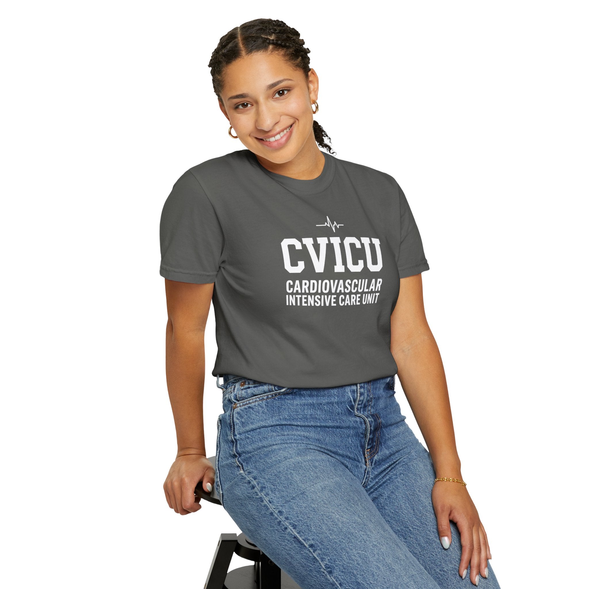 CVICU Cardiovascular Intensive Care Unit T-Shirt — Medical Staff Tee