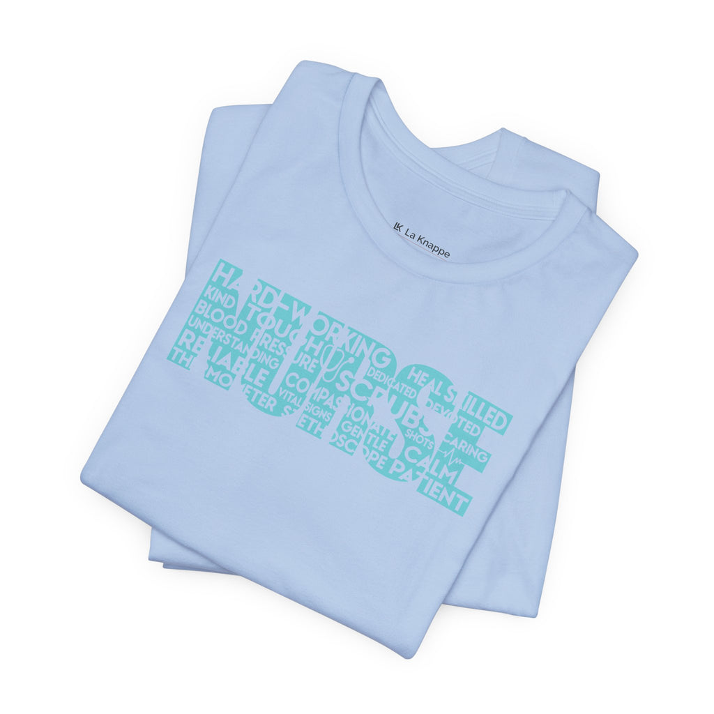Tourist Cities Nurse Graphic Tee — 'TOUR' Text Map Design NURSE Tee Student Nurse T-shirts Gift for Nurse Travel Nurse