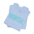 Tourist Cities Nurse Graphic Tee — 'TOUR' Text Map Design NURSE Tee Student Nurse T-shirts Gift for Nurse Travel Nurse