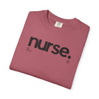 Nurse Chicago Graphic Tee — 'nurse.' Minimalist Medical T‑Shirt