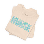 Tourist Cities Nurse Graphic Tee — 'TOUR' Text Map Design NURSE Tee Student Nurse T-shirts Gift for Nurse Travel Nurse
