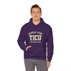 TICU Critical Care Hoodie - Level One Trauma Sweatshirt for Nurses & ICU Staff