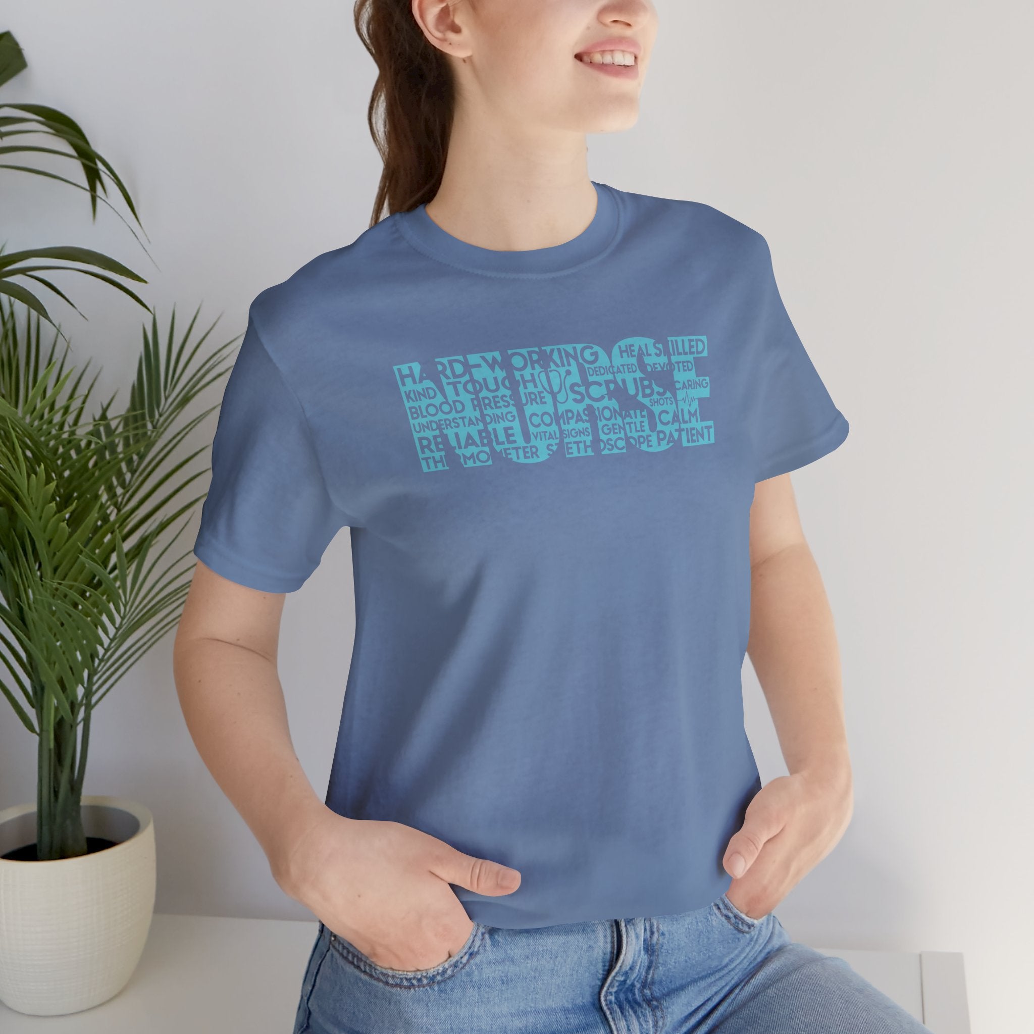Tourist Cities Nurse Graphic Tee — 'TOUR' Text Map Design NURSE Tee Student Nurse T-shirts Gift for Nurse Travel Nurse